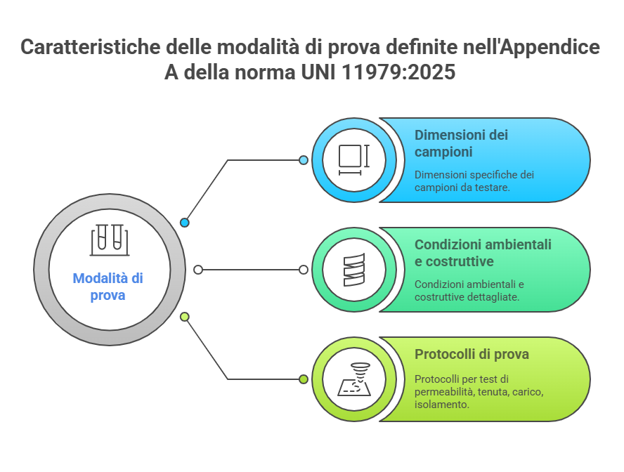 APPENDICE A MODALITÀ DI PROVA norma UNI 11979_2025